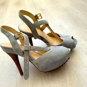 Nine West beautiful sandals, high heels size 6